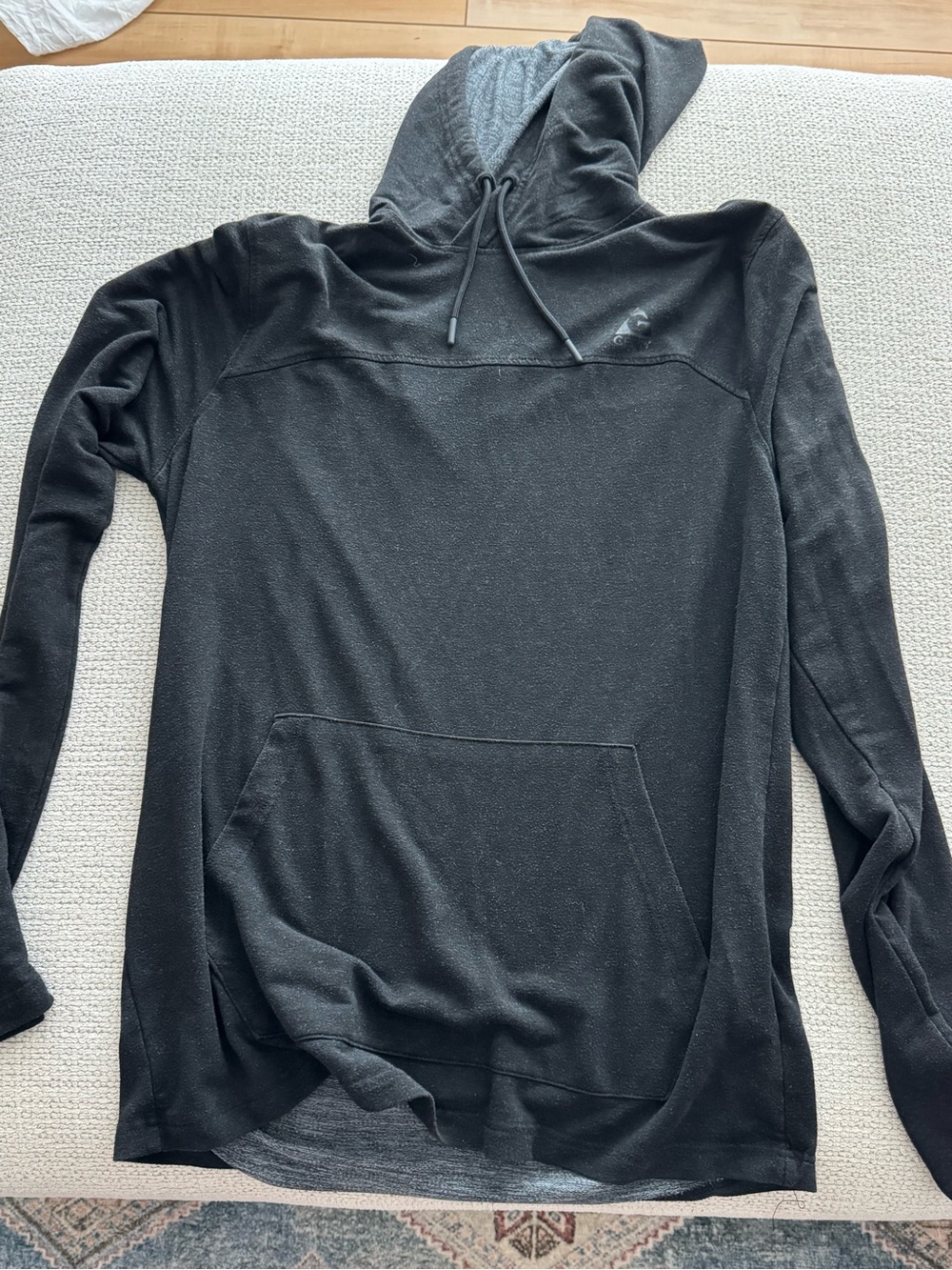 Gerry Weber Black Men's Hooded Pullover Sweatshirt